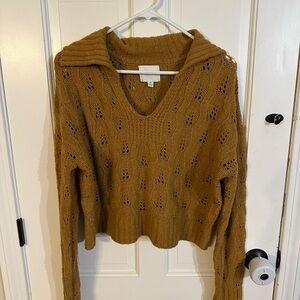 3/$10 Collared Knit Sweater